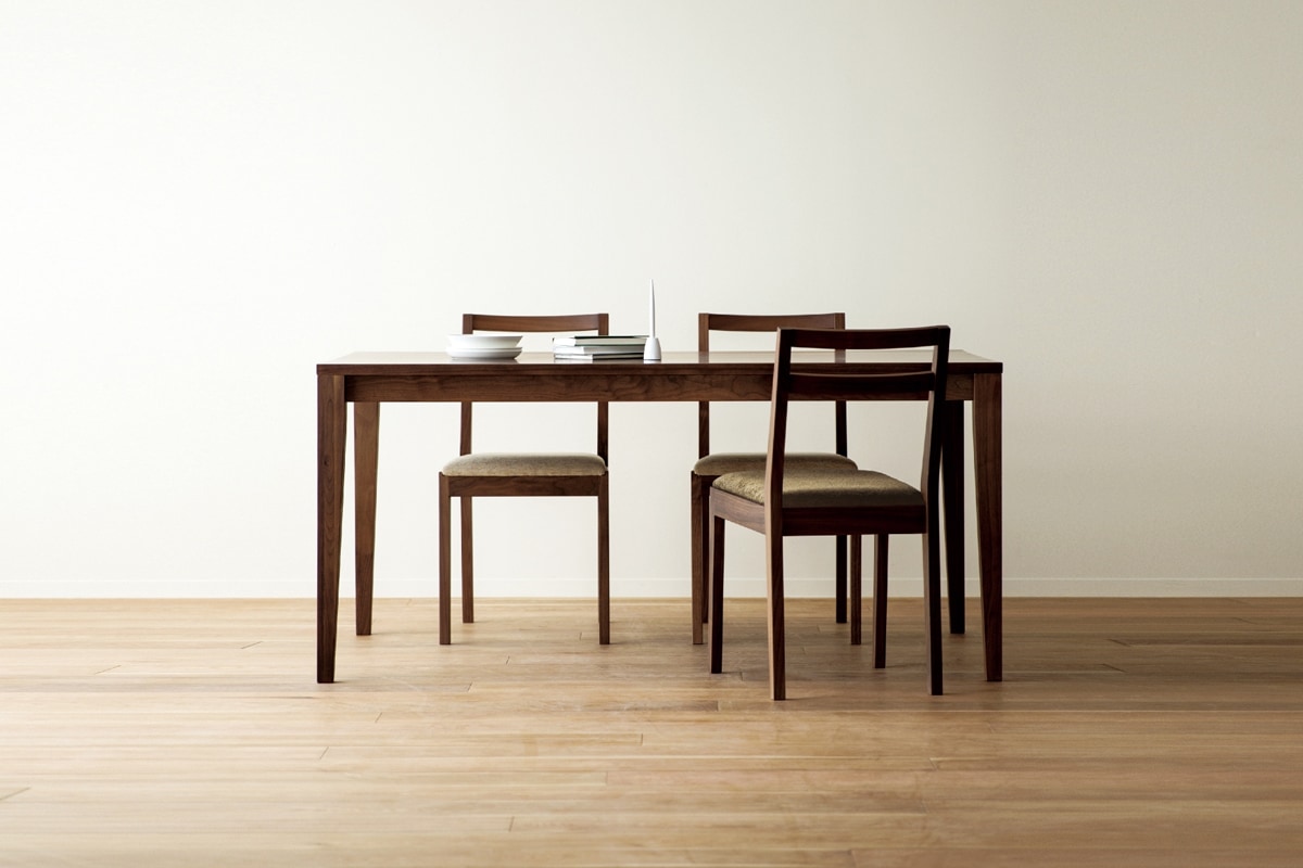 PLAIN DINING TABLE サイズオーダー ウォルナット