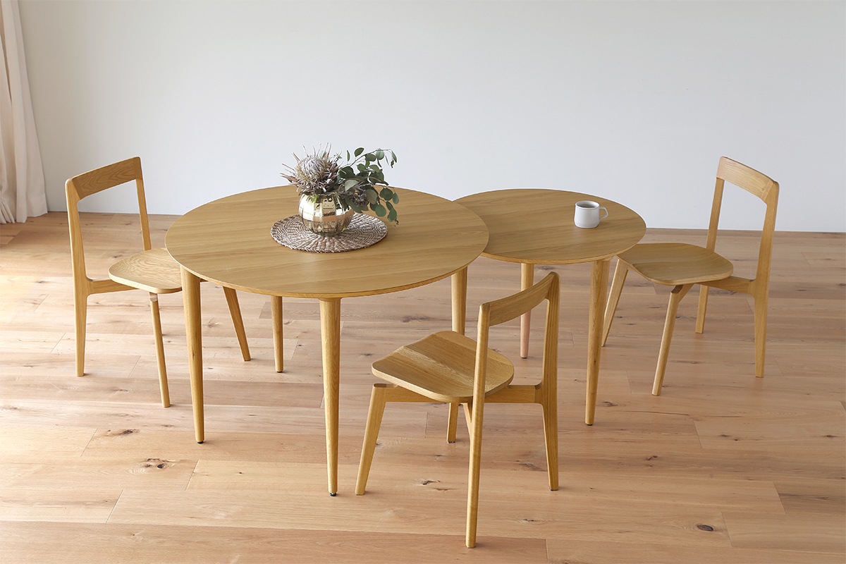 BALLOON バルーン ダイニングテーブル 伸長式 オーク