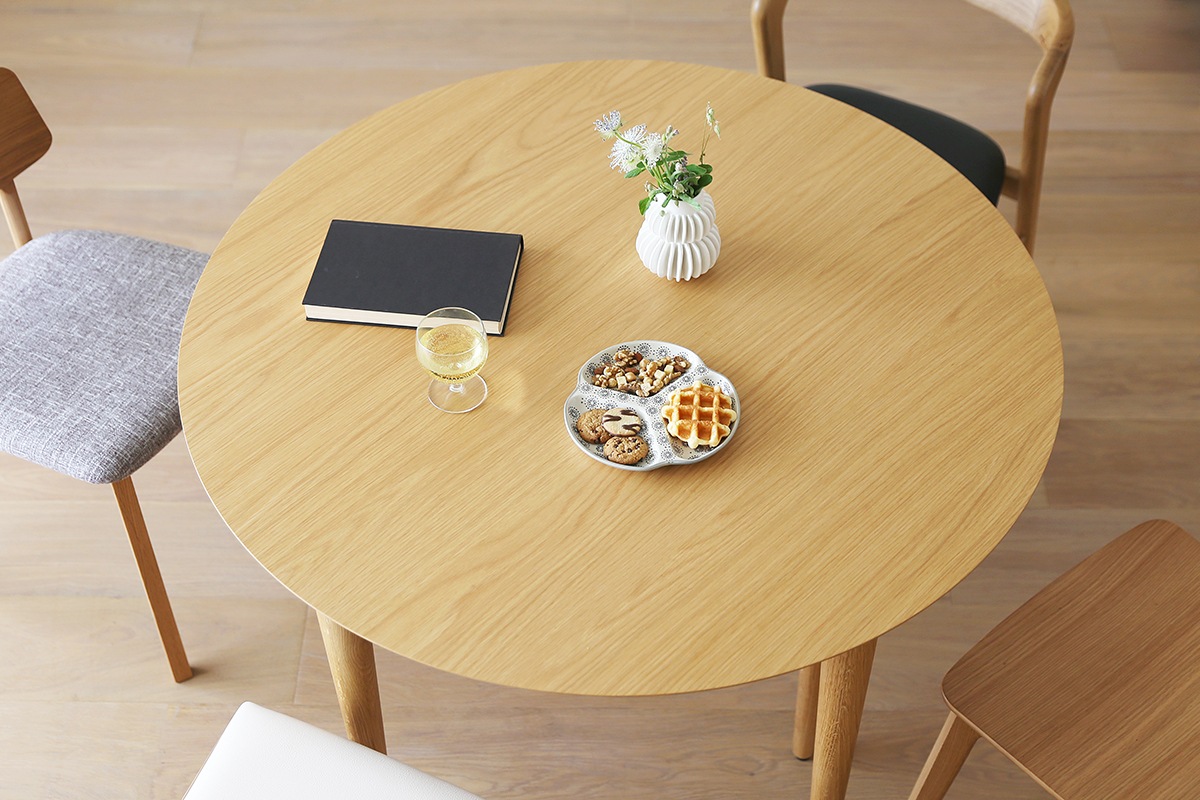 BALLOON バルーン ダイニングテーブル 伸長式 オーク