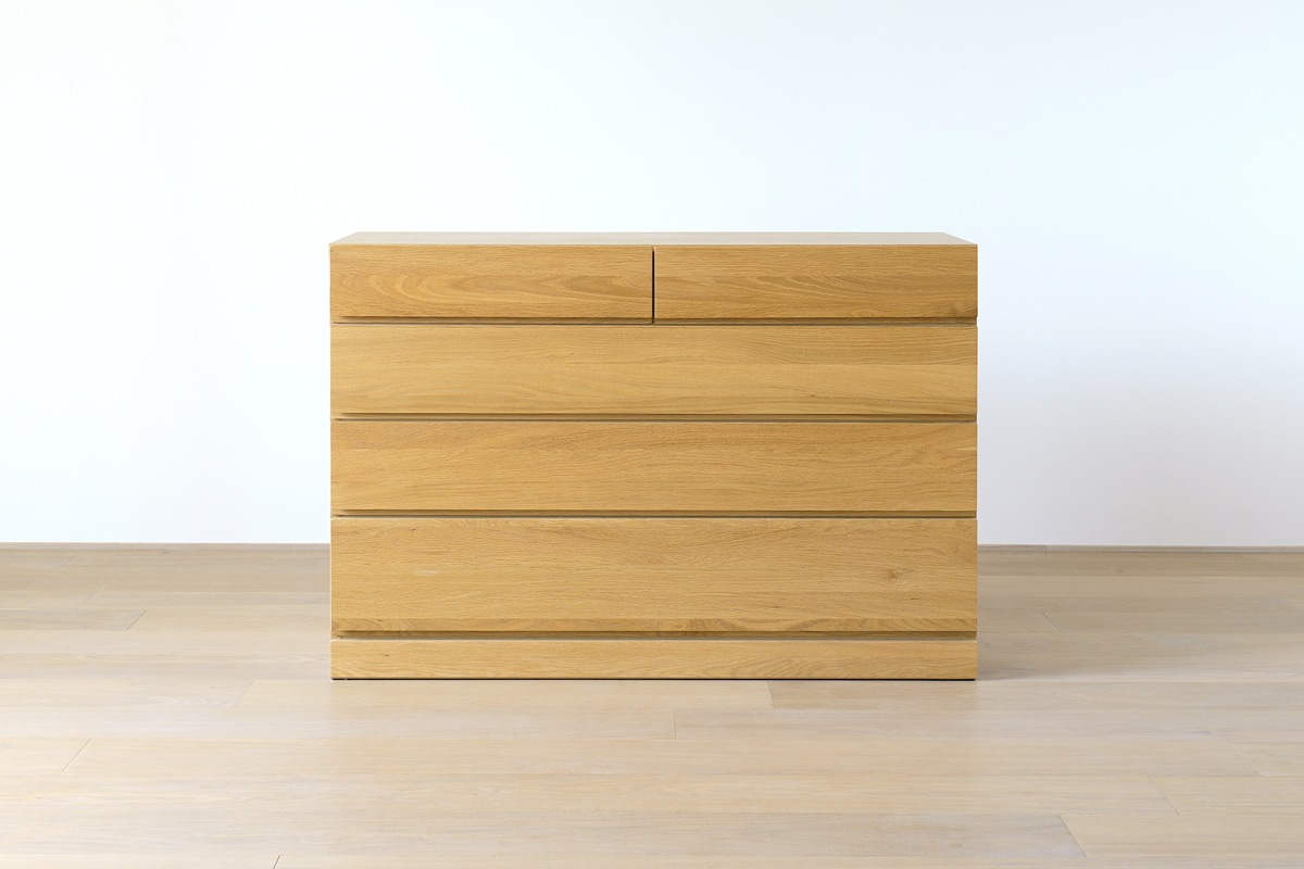 LECCE 120ローチェスト オーク