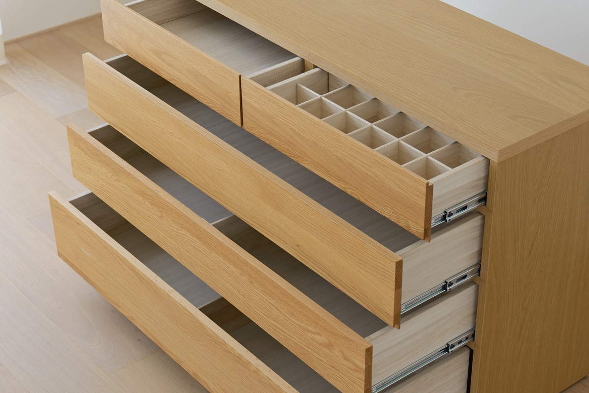 LECCE 120ローチェスト オーク