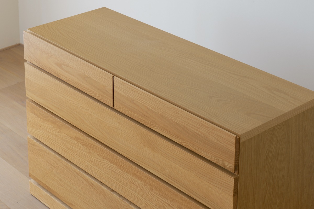 LECCE 120ローチェスト オーク