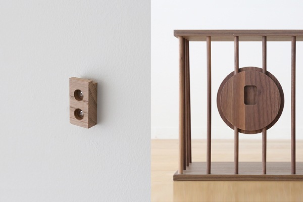 WALL RACK ウォールラック 120cm オーク