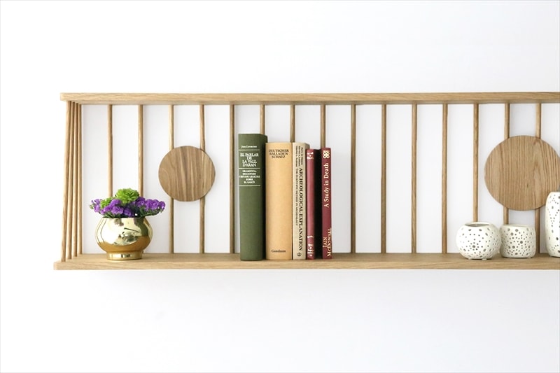 WALL RACK ウォールラック 120cm オーク