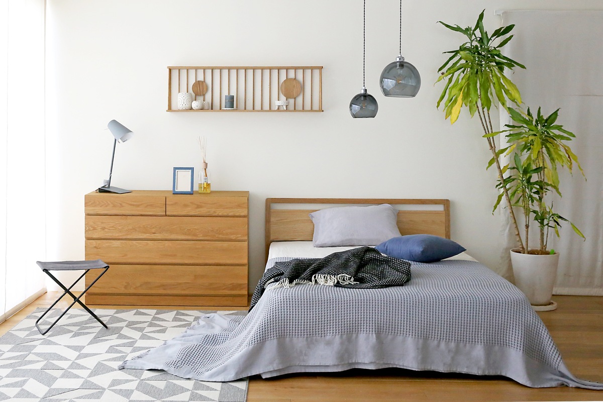 WALL RACK ウォールラック 120cm オーク