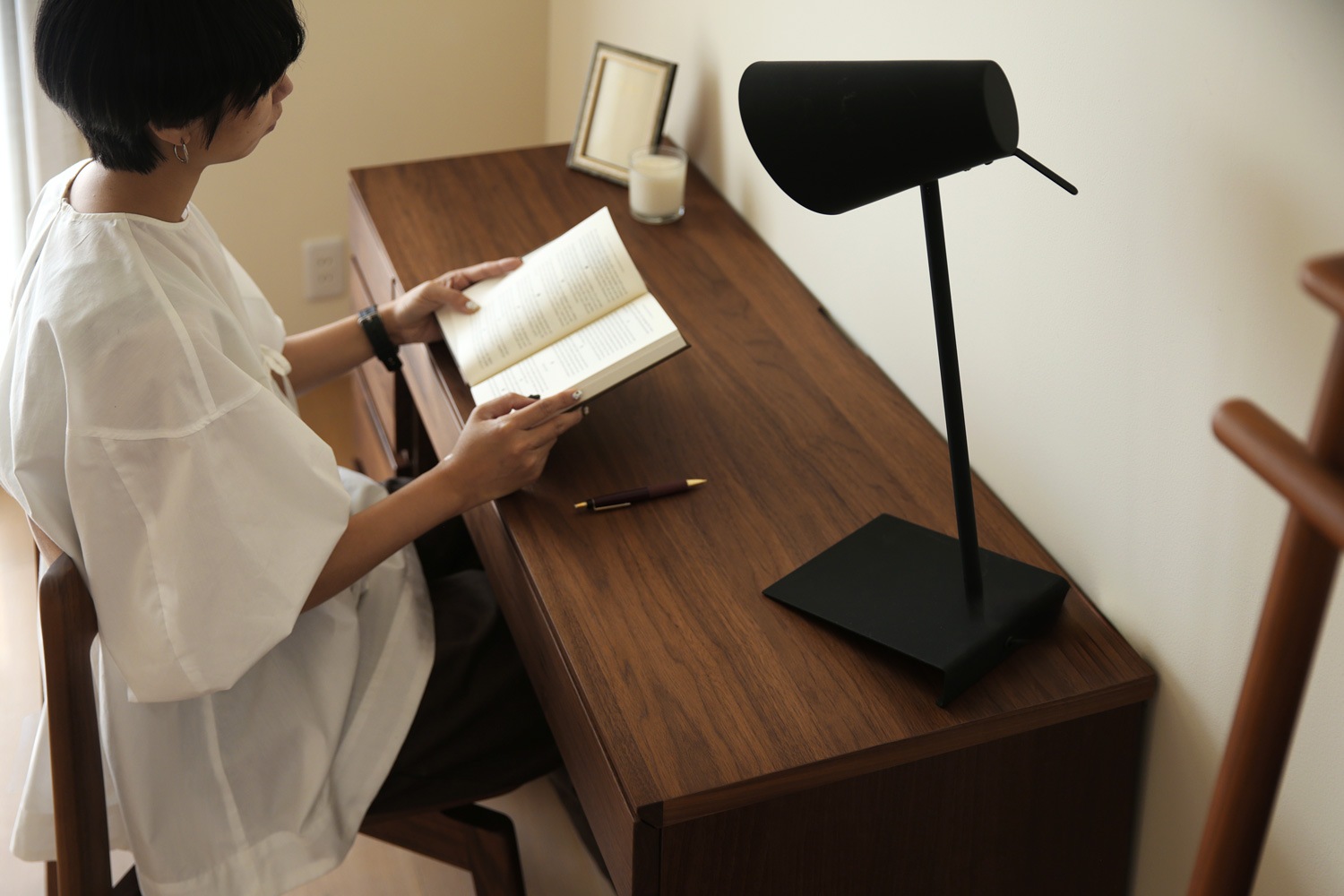 ASTER アスター 90デスク ウォルナット ※天板別売り 