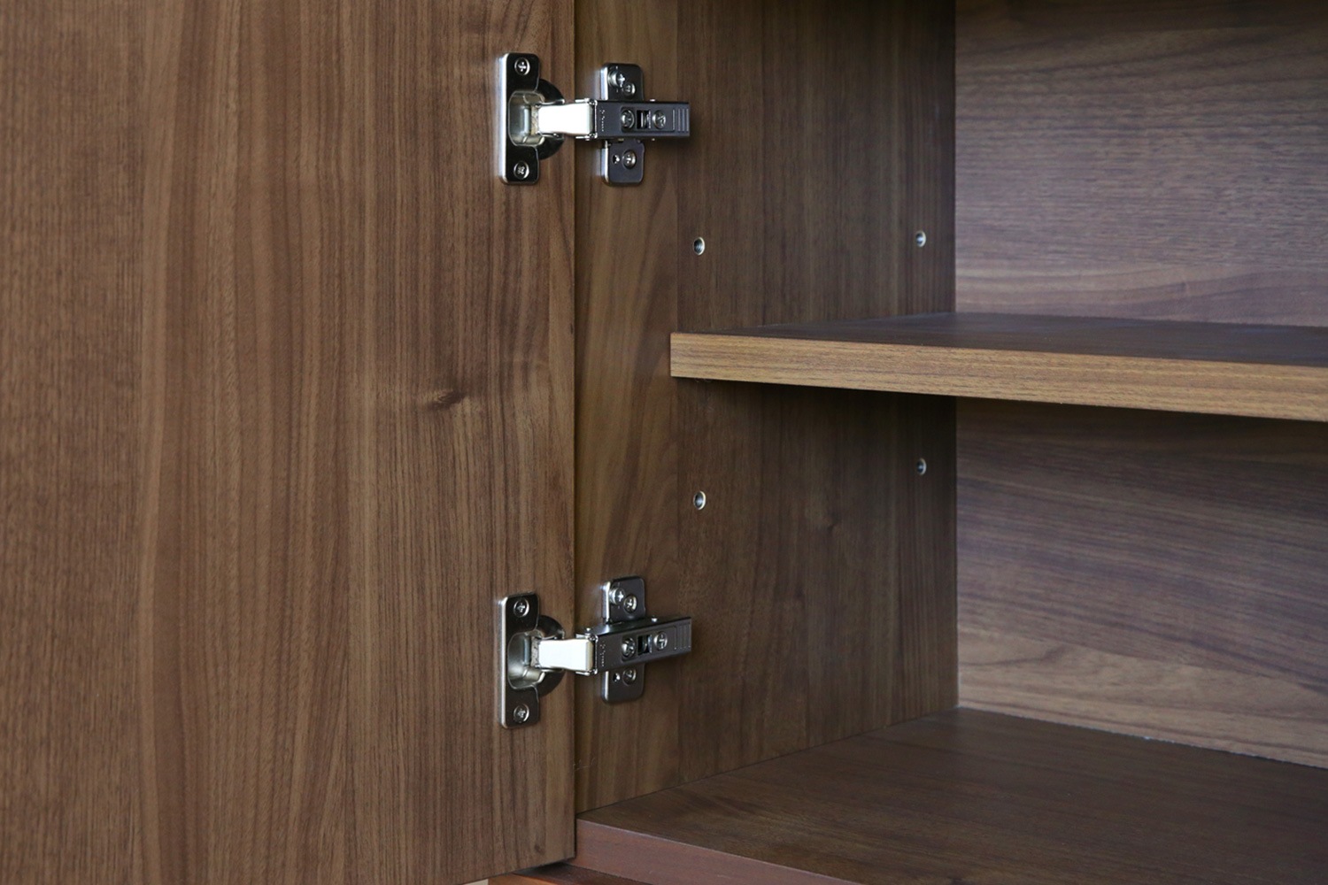 TONG SET6 ウォルナット (W120天板 ＋ W120H32オープンラック ＋ W120棚板 ＋ W120H42オープンラック ＋ W120キャビネット ＋ W120棚付き脚)