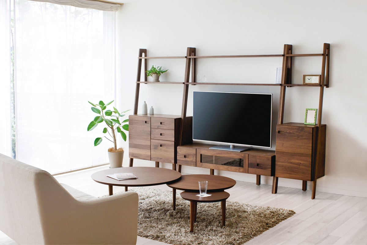 BALLOON LIVING TABLE 90-3枚 伸長式 オーク