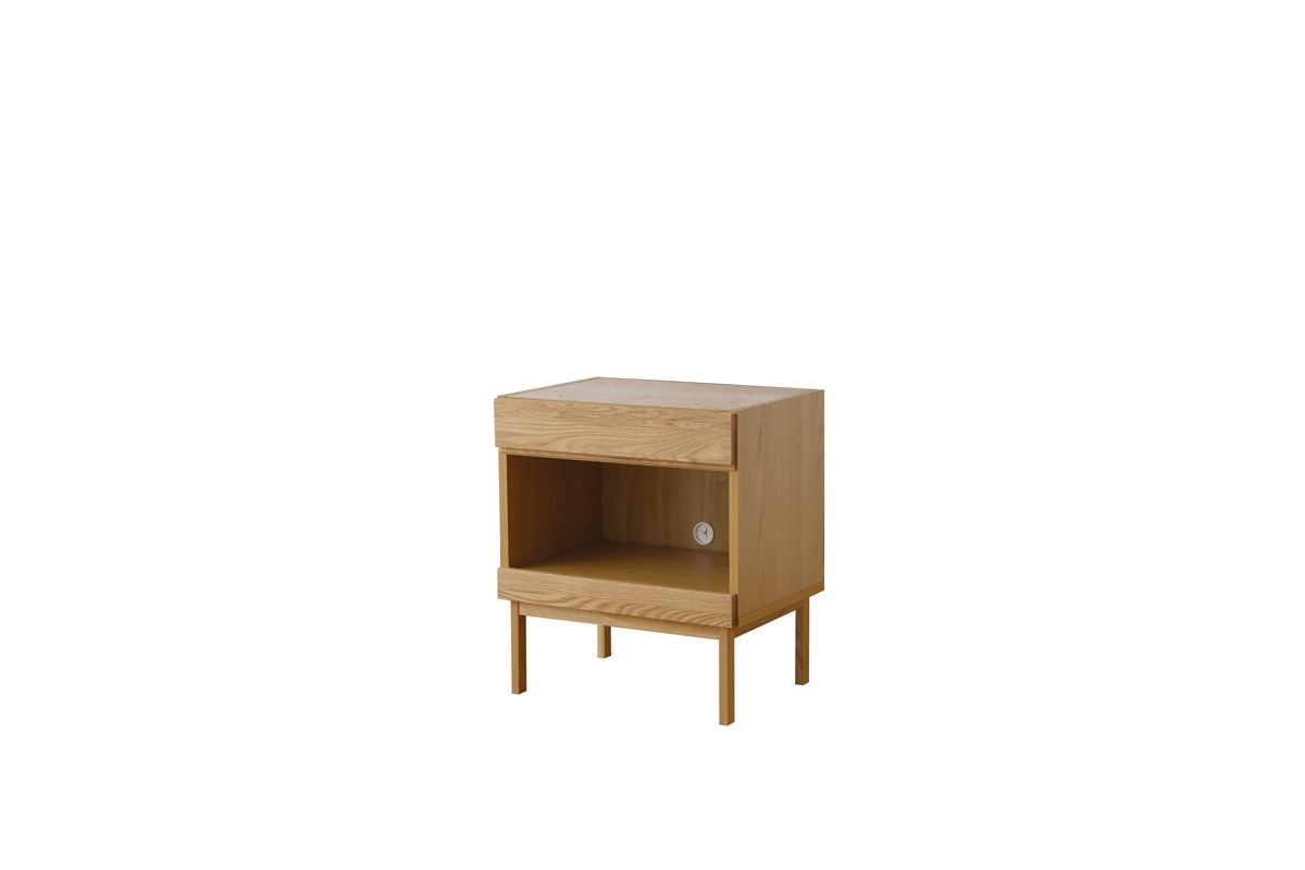 【廃番30％OFF】PLAIN DESK 60プリンター台 パーツ 天板奥行き 45～54cm 用 オーク