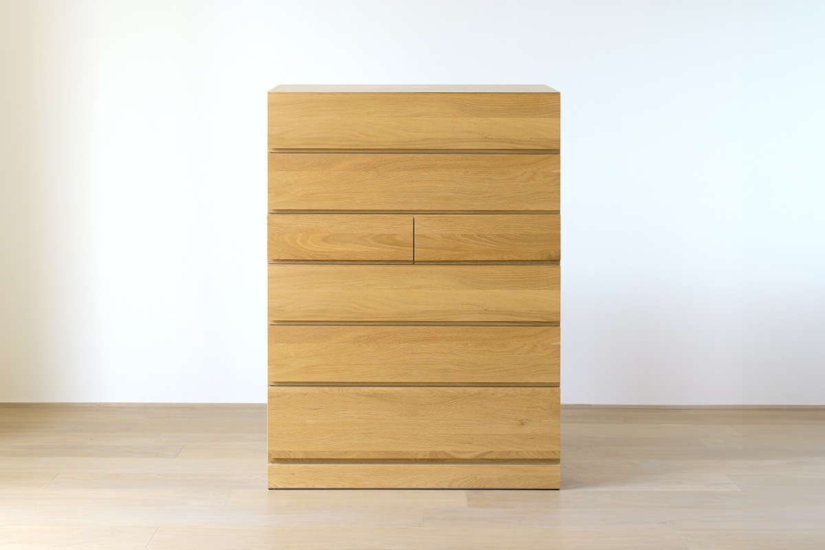 LECCE 90ハイチェスト オーク