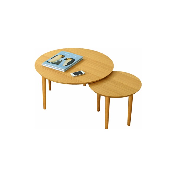 高野木工 バルーンリビングテーブル 69-2枚 センターテーブル ローテーブル BALLOON LIVING TABLE 69-2枚 伸長式