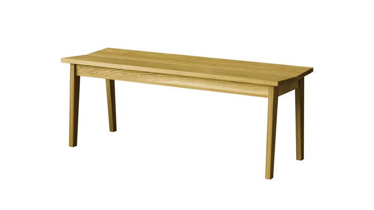 ダイニングセット 4人用 【C8】 COMMON DINING TABLE + RIALTO CHAIR(木座タイプ)×2 + PLAIN BENCH