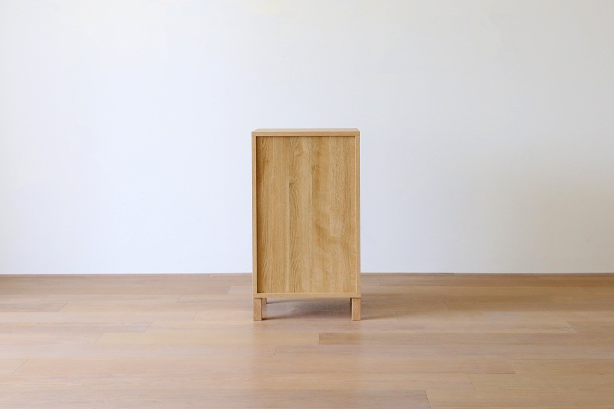 LECCE レッチェ 50リビングチェスト(D39.5cm) オーク