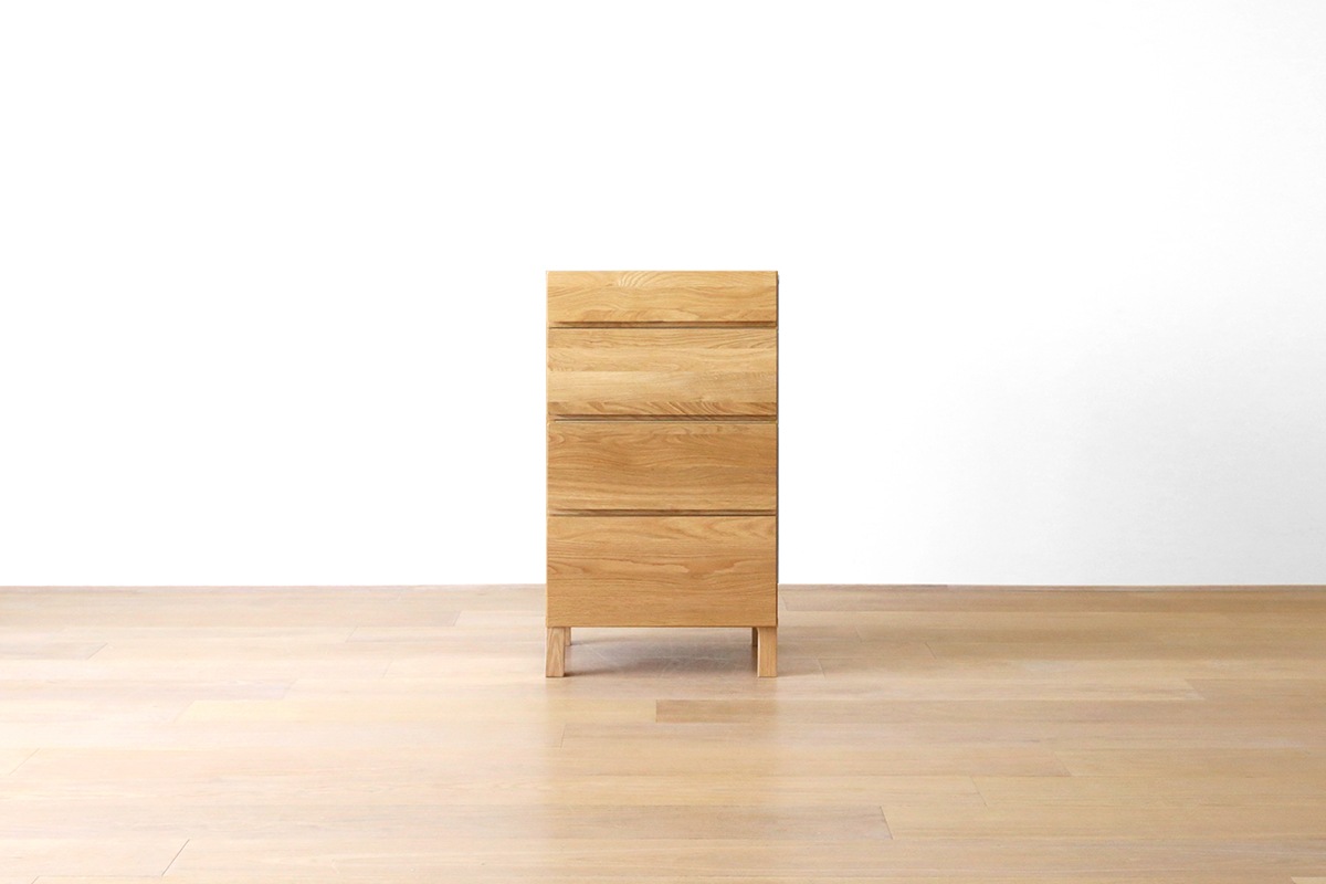 LECCE レッチェ 50リビングチェスト(D39.5cm) オーク