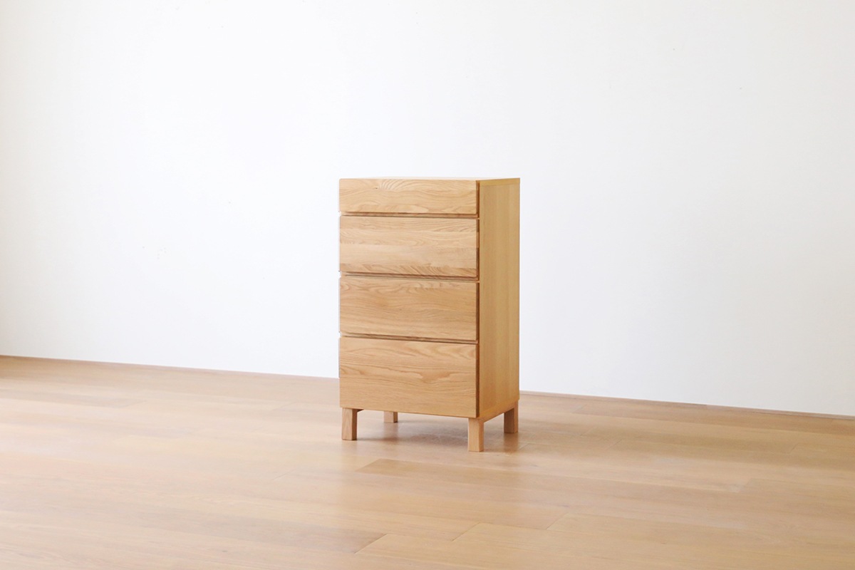 LECCE レッチェ 50リビングチェスト(D39.5cm) オーク