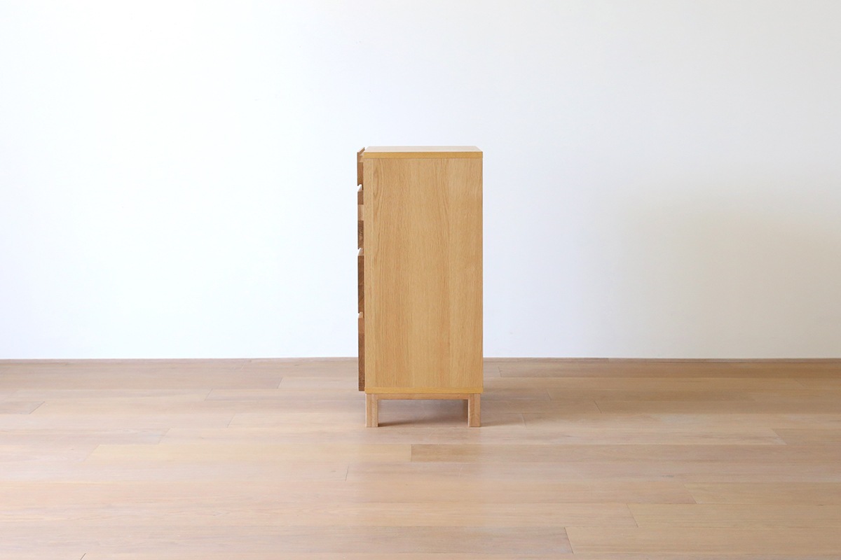 LECCE レッチェ 50リビングチェスト(D39.5cm) オーク