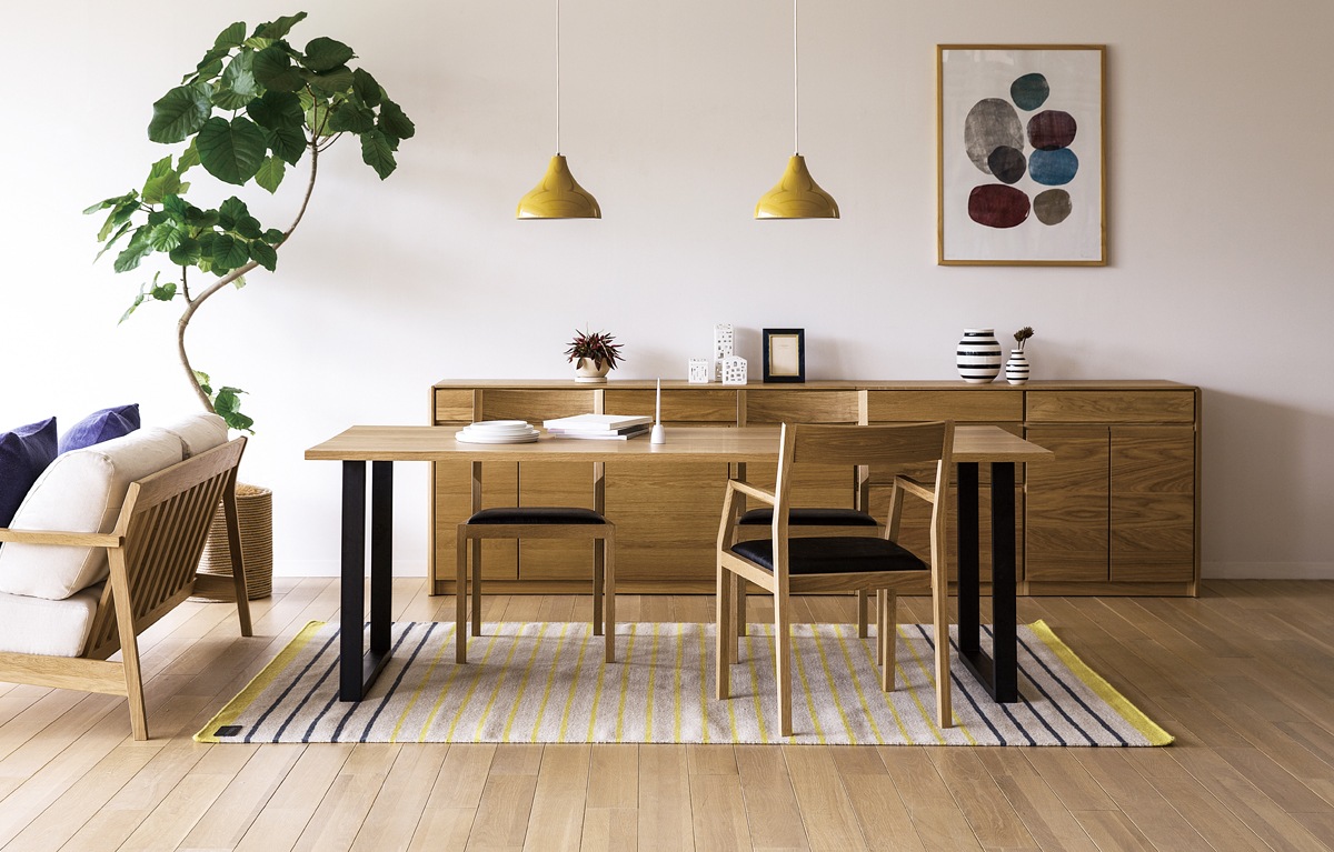 KIEL CHAIR 肘付き オーク【受注生産品】