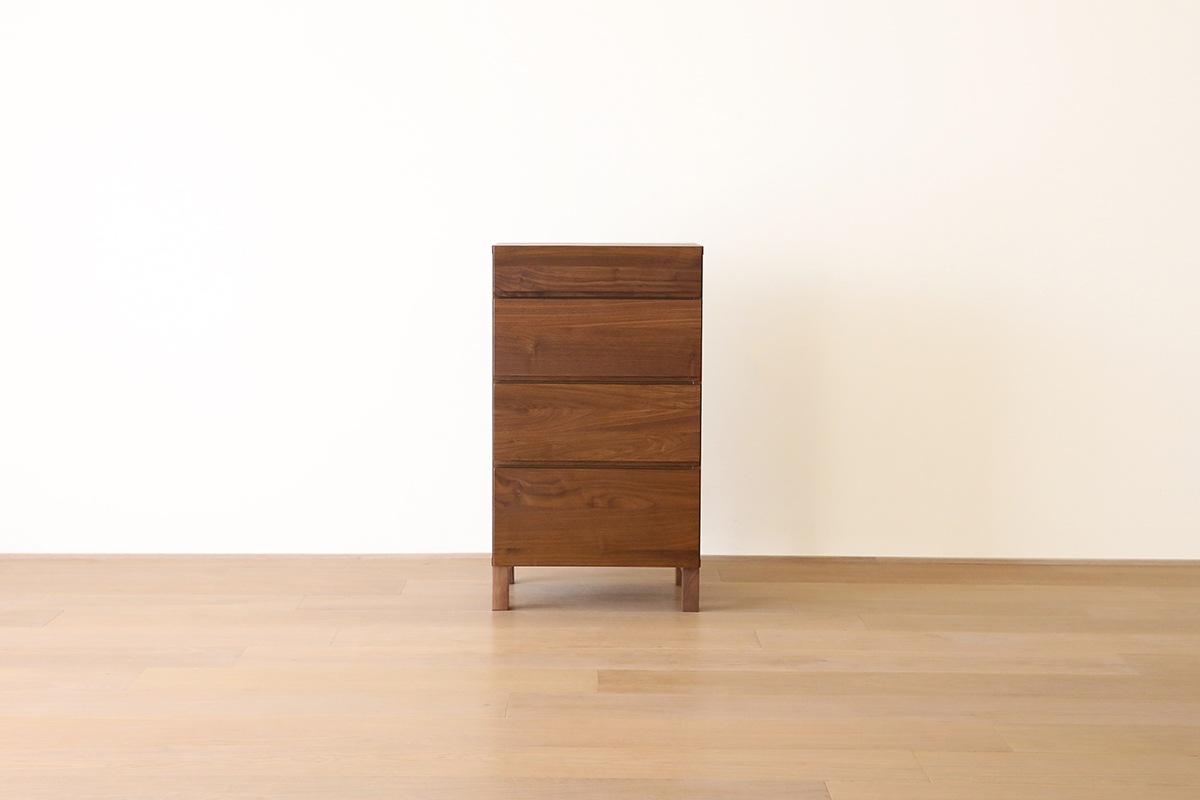 LECCE レッチェ 50リビングチェスト(D39.5cm) ウォルナット