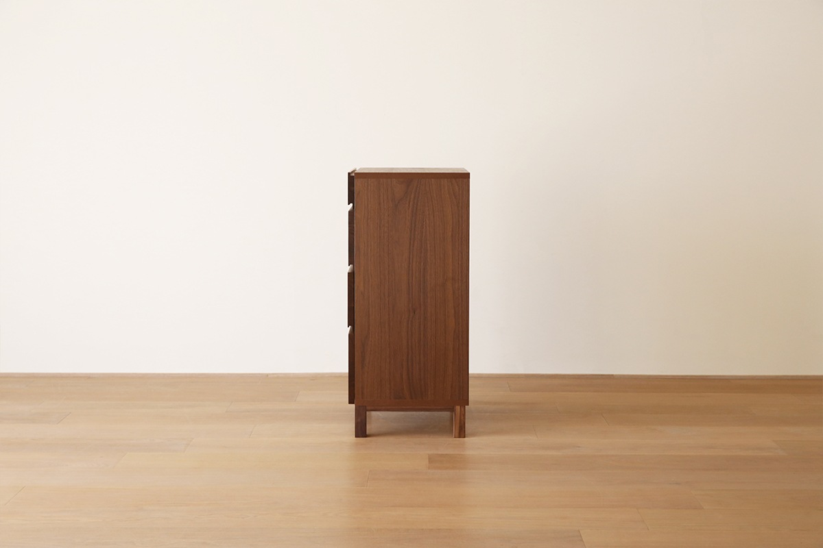 LECCE レッチェ 50リビングチェスト(D39.5cm) ウォルナット