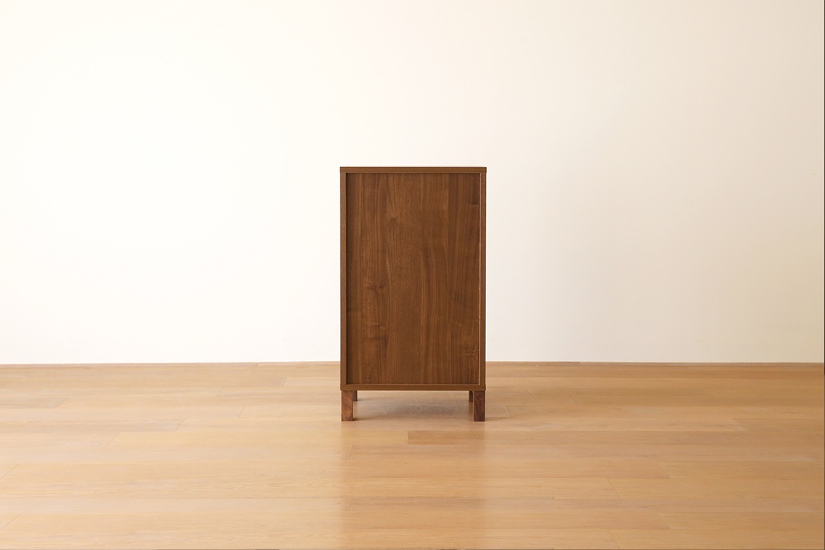 LECCE レッチェ 50リビングチェスト(D39.5cm) ウォルナット