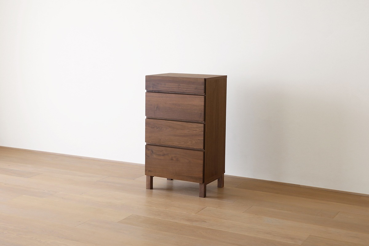 LECCE レッチェ 50リビングチェスト(D39.5cm) ウォルナット