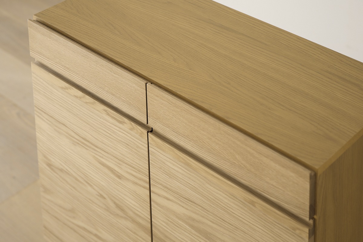 LECCE 90キャビネット オーク