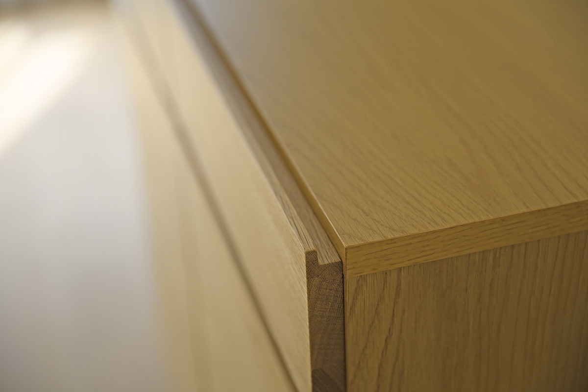 LECCE 90キャビネット オーク