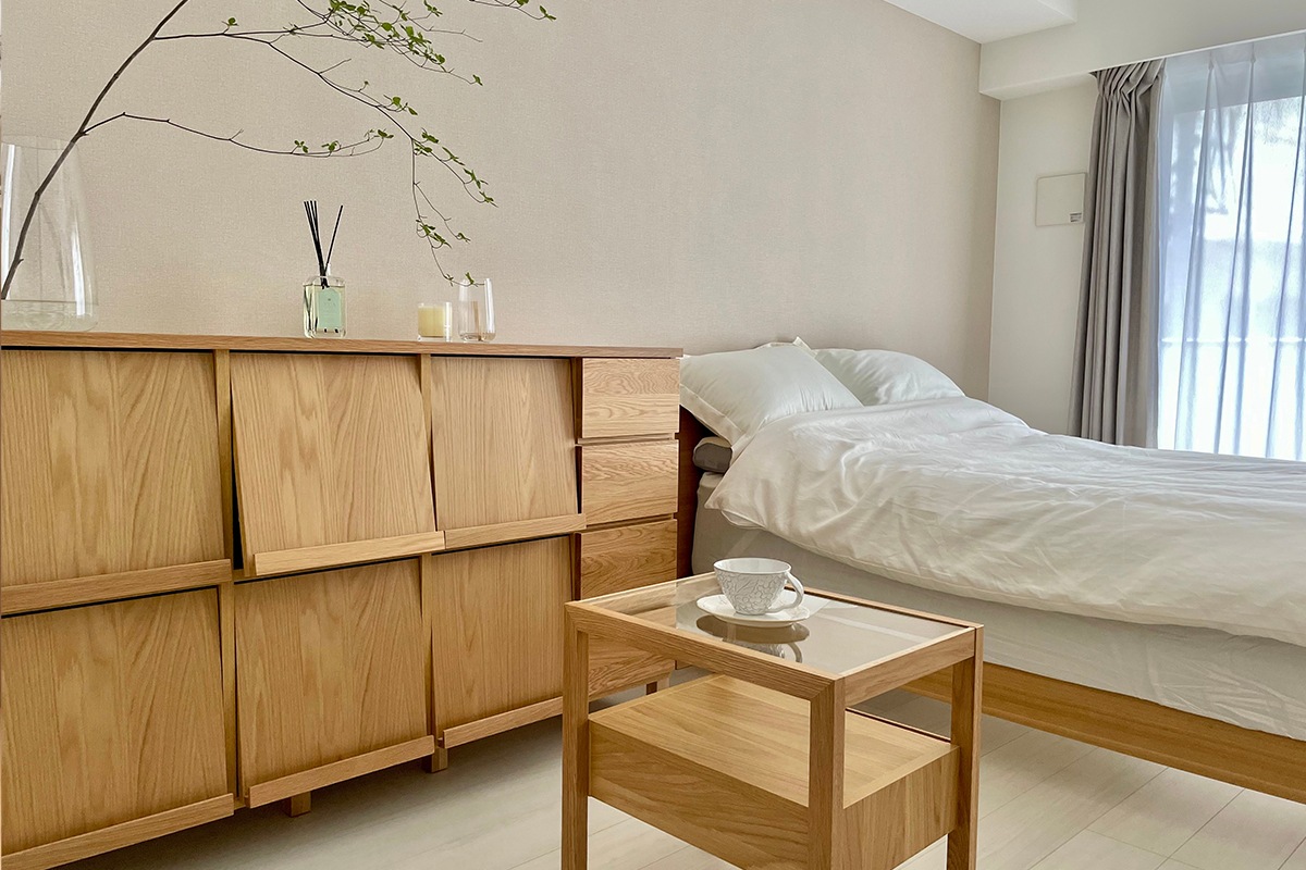 【廃番10%OFF】LECCE 68マガジンラック オーク