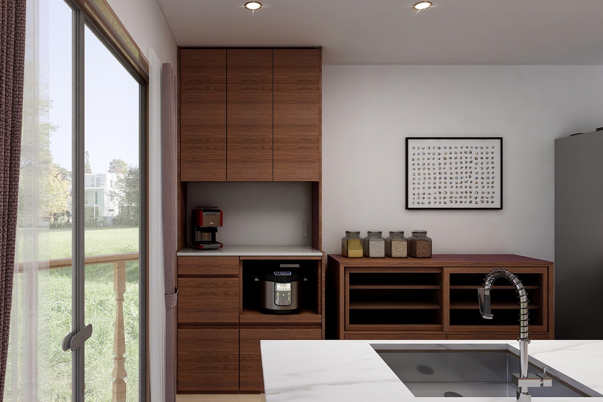 HARVEST ハーベスト【壁面タイプ】set 11【幅102cm】オーク/ウォルナット