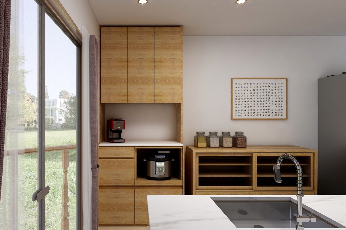 HARVEST ハーベスト【壁面タイプ】set 11【幅102cm】オーク/ウォルナット