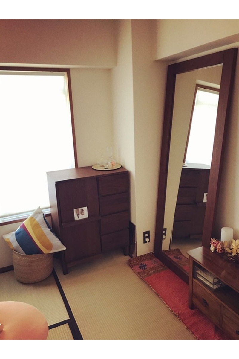 PLAIN MIRROR 89 LARGE アルダー