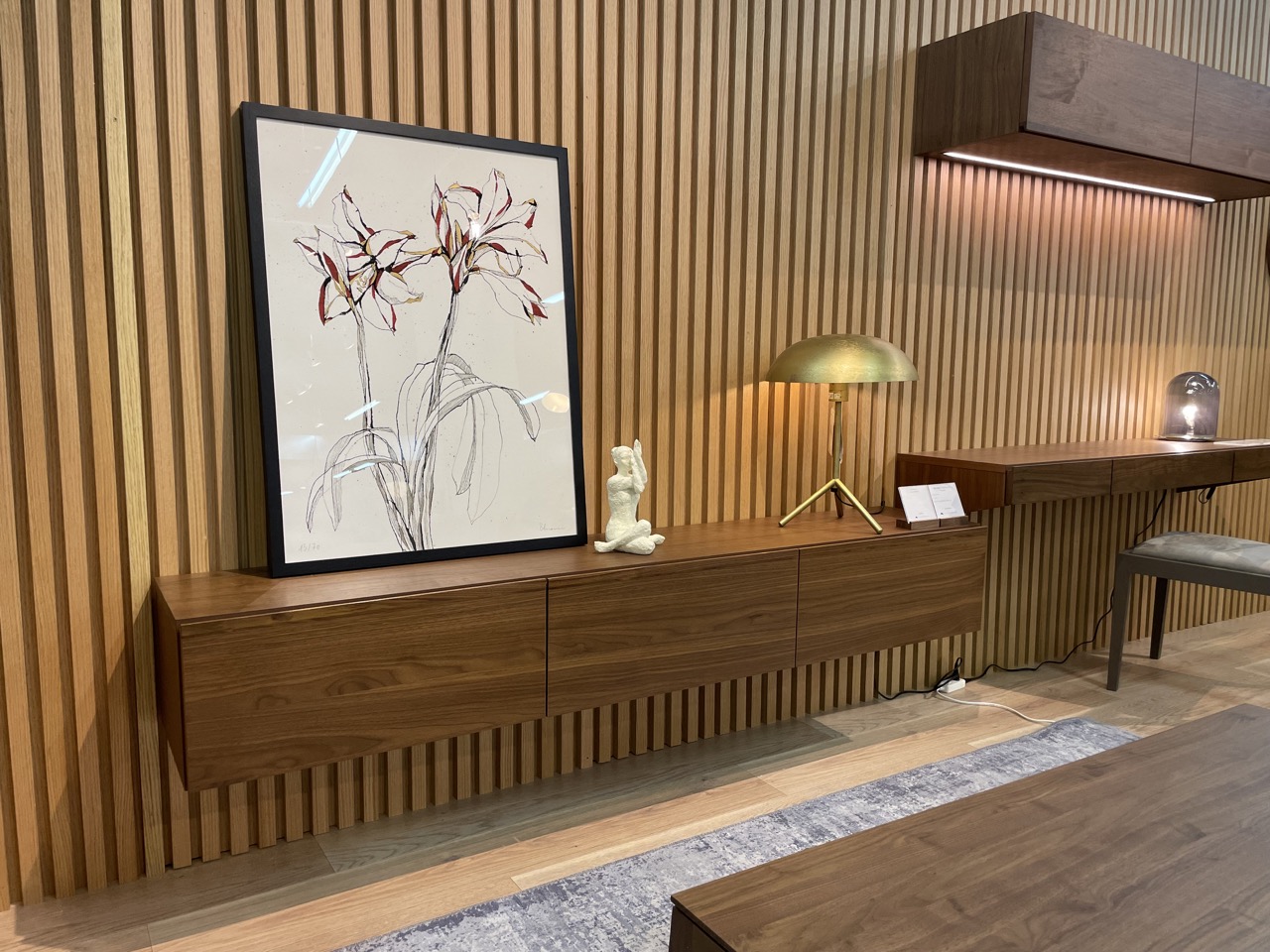 TVボード　扉付き　WH/WAL Galliden 80