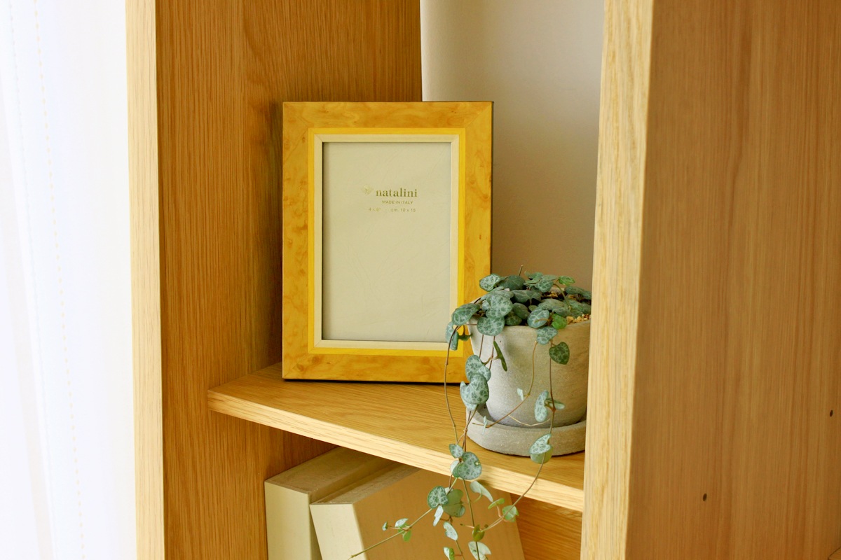 GALLE 41本棚 完成品 (単体/右加工あり/左加工あり/左右加工あり）ウォルナット 幅 41cm