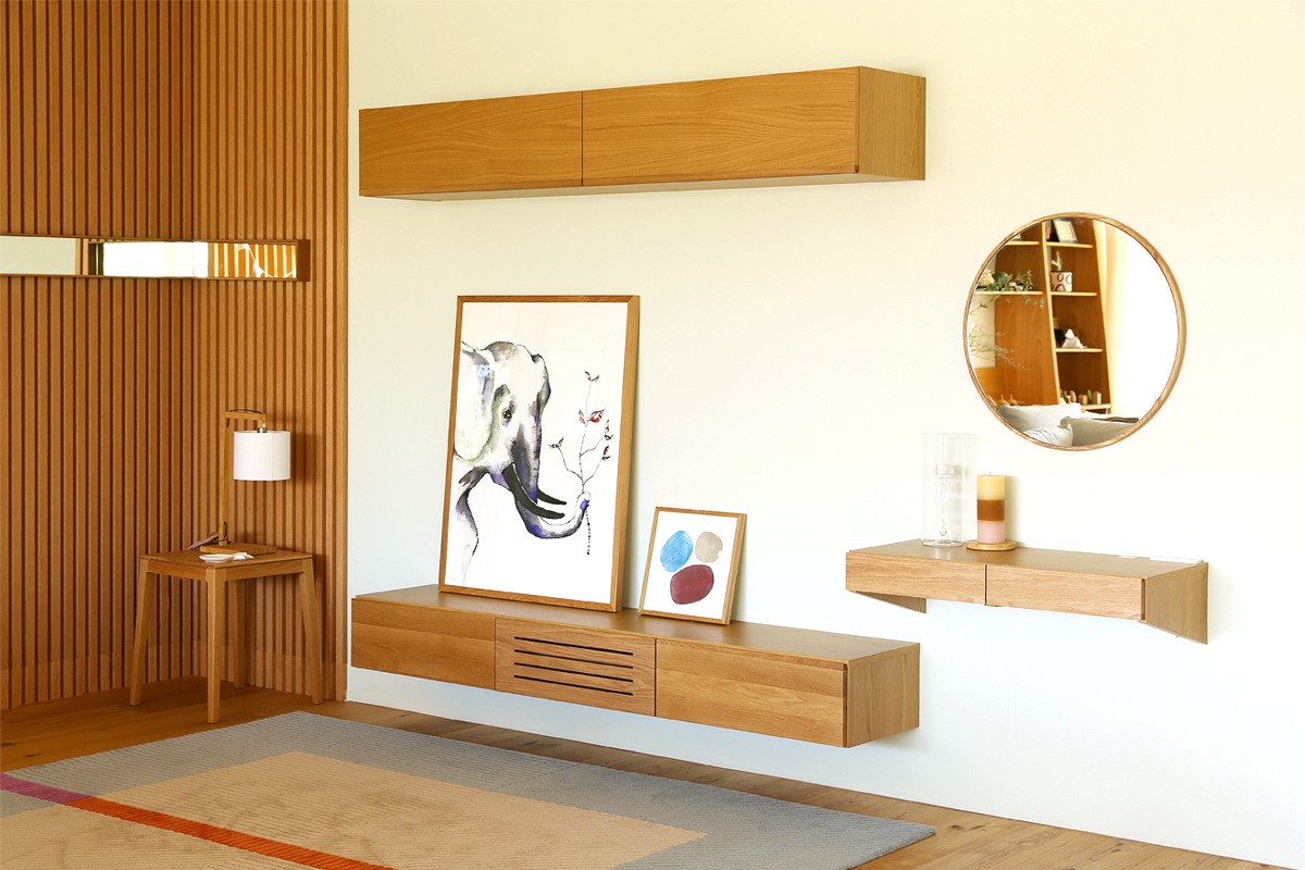 WITO ウィトー 200壁掛けTVボード 引き出しタイプ