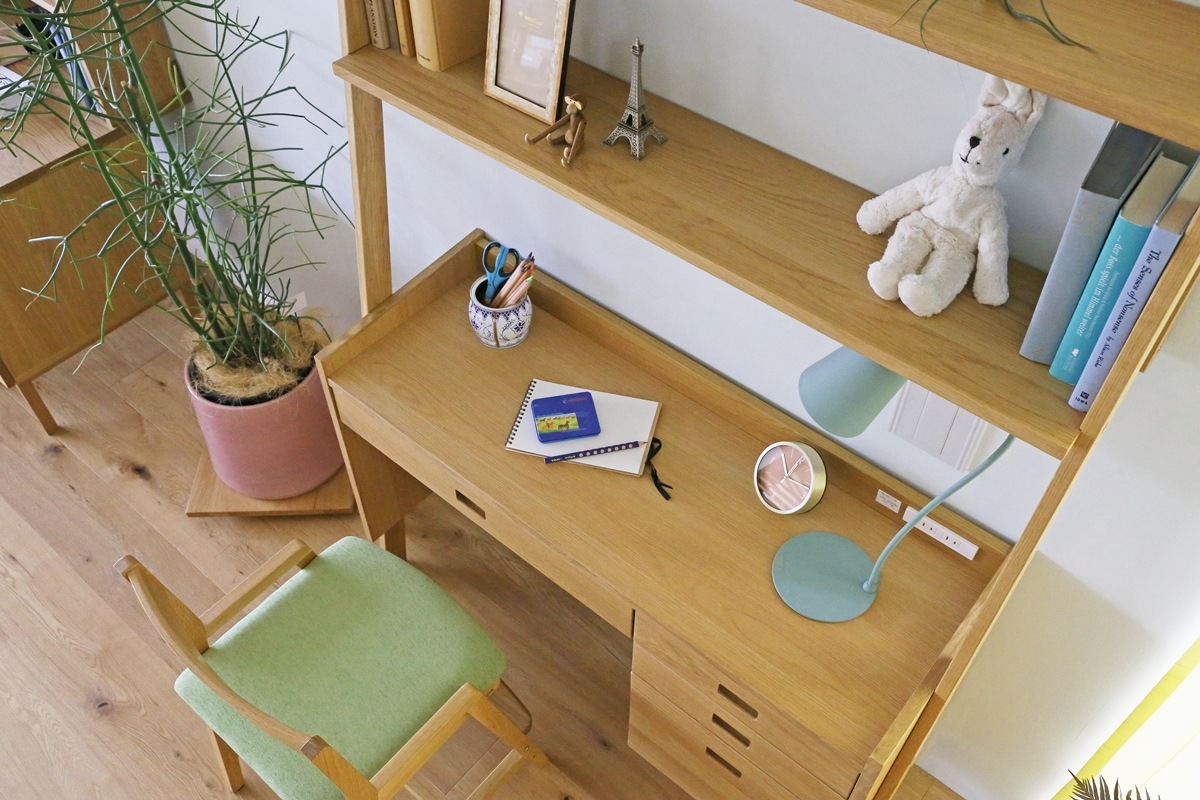 SELEST セレスト チェア 学習椅子 オーク/ウォルナット