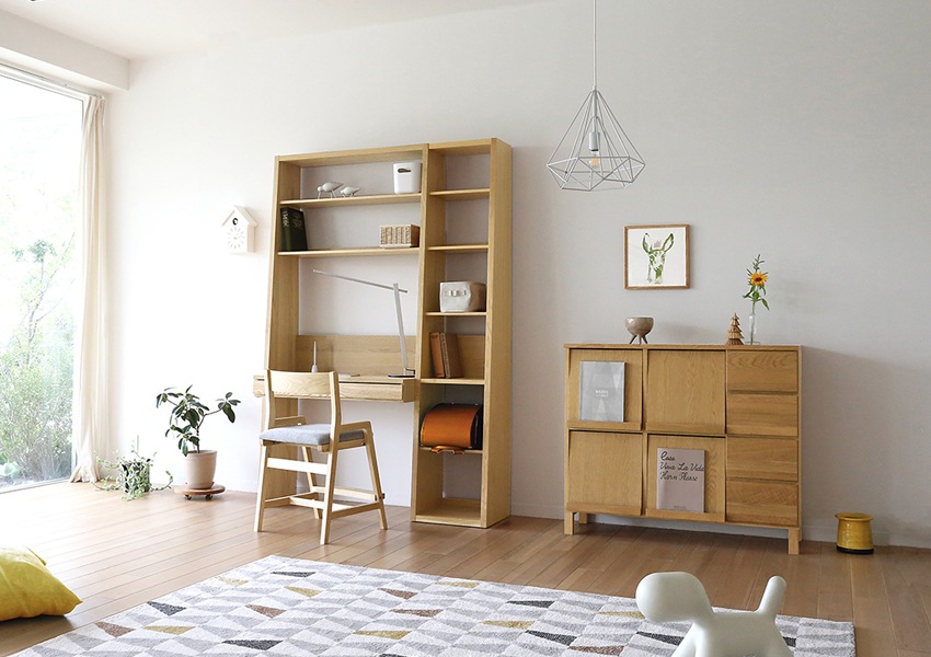 SELEST セレスト チェア 学習椅子 オーク/ウォルナット