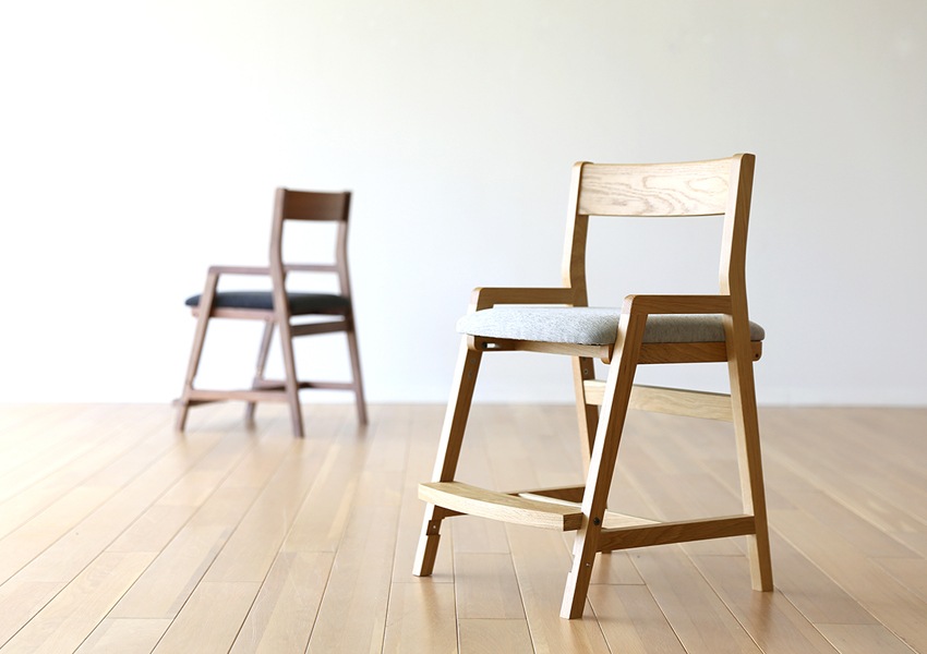 SELEST セレスト チェア 学習椅子 オーク/ウォルナット