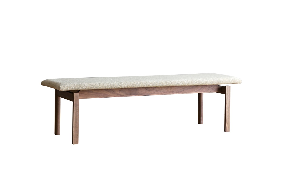 ARCO DINING BENCH ウォルナット【受注生産品】【サイズオーダー】