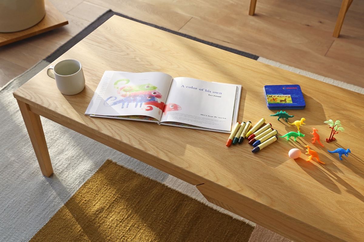 PLAIN LIVING TABLE オーク 【サイズオーダー】