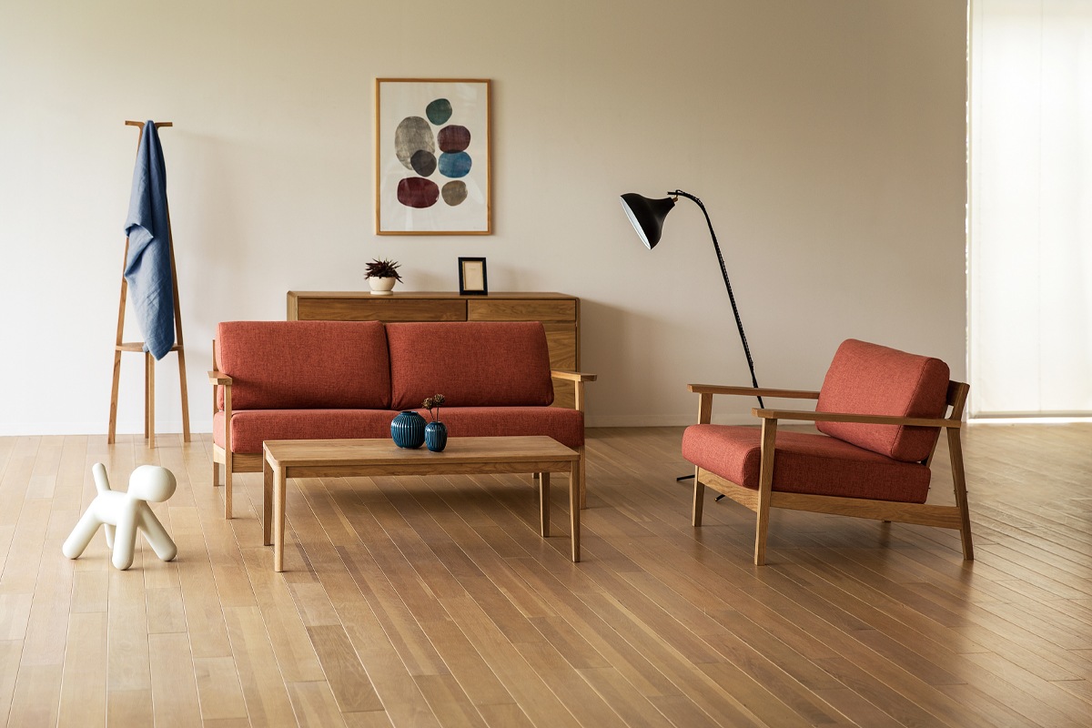 PLAIN LIVING TABLE オーク 【サイズオーダー】