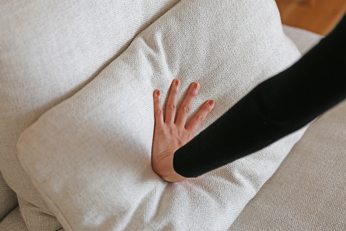 LANA SOFA 3人掛け アイボリー オーク/ウォルナット