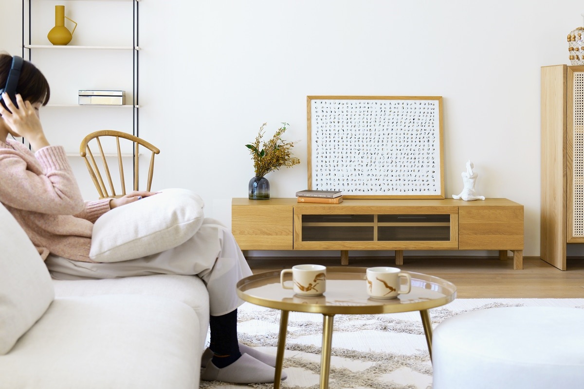 LECCE レッチェ 120TVボード OAK