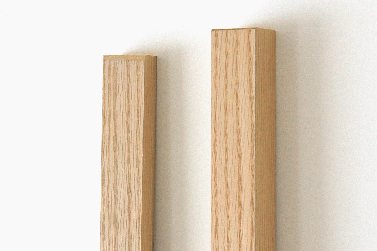 WOOD RIB PANEL シンプルタイプ エンドリブ ウォルナット