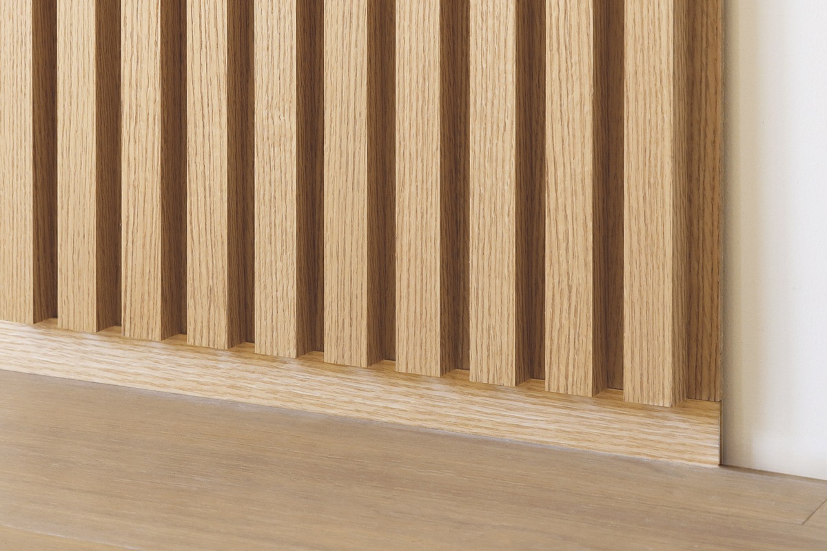 WOOD RIB PANEL ウッドリブパネル シンプル・デラックス共通 上下用幕板 オーク