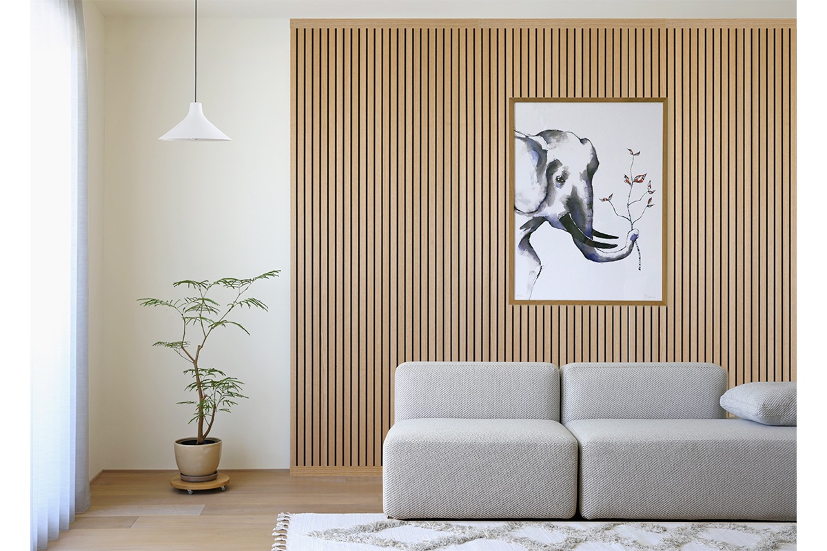 WOOD RIB PANEL ウッドリブパネル シンプル・デラックス共通 上下用幕板 オーク