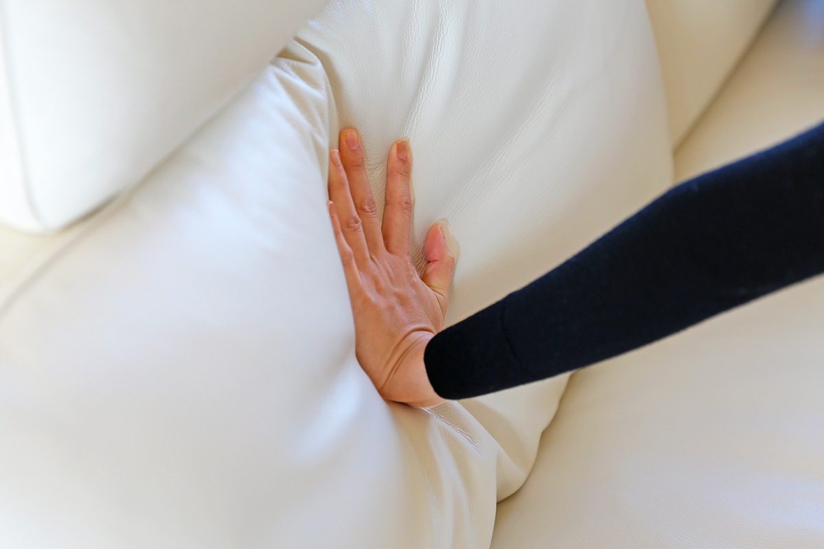 SERUM SOFA 3人掛け グレー オーク脚/ウォルナット脚