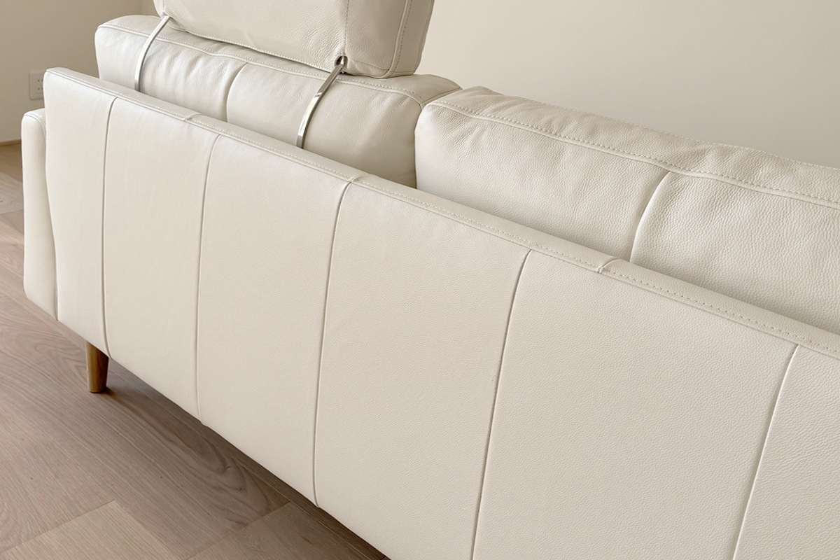 SERUM SOFA 3人掛け グレー オーク脚/ウォルナット脚