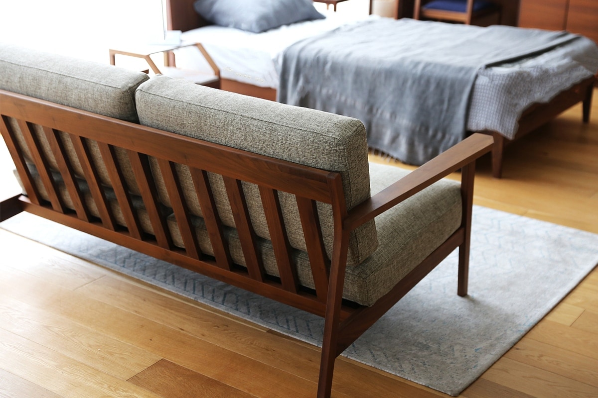 CEBU SOFA セブ 3人掛け ウォルナット【受注生産】