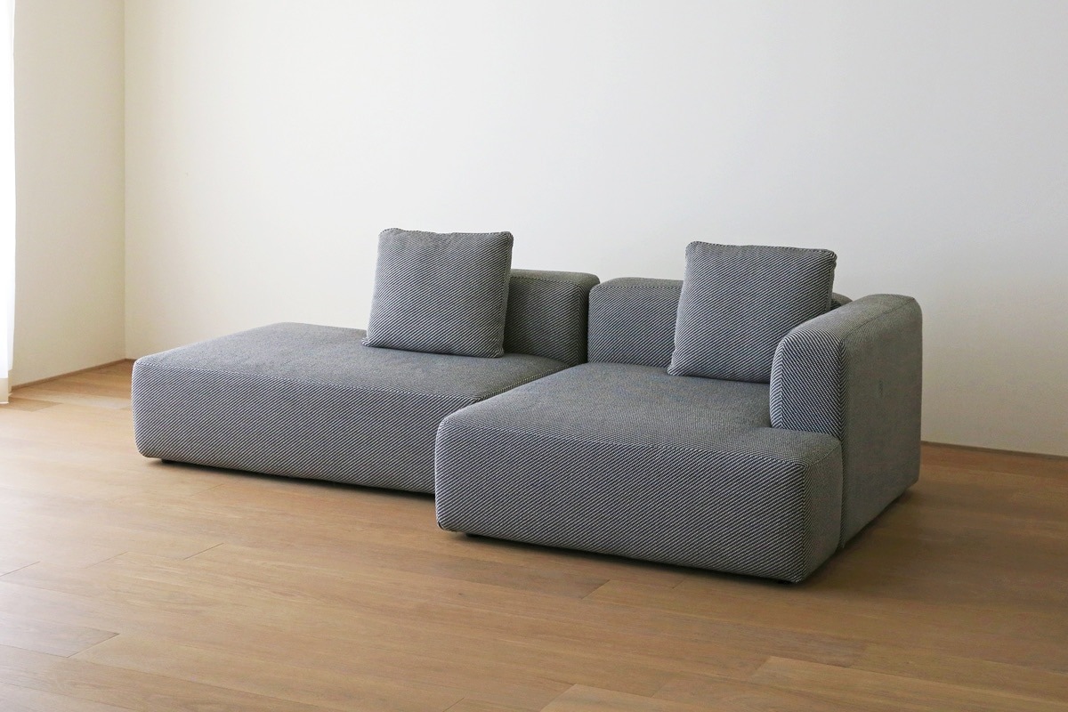 SUMOWA SOFA スモワ SET2 2人掛けソファ(右背もたれ)＋シェーズロング