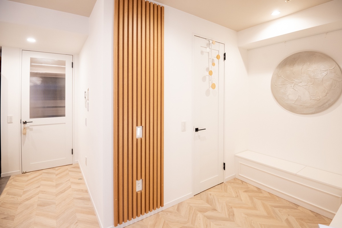 WOOD RIB PANEL デラックスタイプ パネル W90×H240 オーク